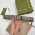 Gucci GG Supreme Tiger Print 38MM Belt with Square Buckle