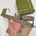 Gucci GG Supreme Tiger Print 38MM Belt with Square Buckle