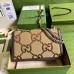 Gucci Dionysus Small Shoulder Bag in Jumbo GG Canvas
