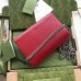 Gucci Dionysus Mini Chain Wallet in Red Leather