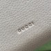 Gucci Dionysus Mini Chain Wallet in White Leather