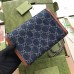 Gucci Dionysus Mini Chain Wallet in GG Washed Denim