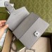 Gucci Dionysus Mini Shoulder Bag in Grey Leather