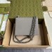 Gucci Dionysus Mini Shoulder Bag in Grey Leather