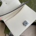 Gucci Dionysus Mini Shoulder Bag in White Leather