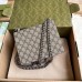 Gucci Dionysus Mini Shoulder Bag in GG Canvas with Red Suede