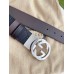 Gucci Signature Leather Reversible Belt 38MM with Interlocking G Buckle