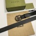 Gucci GG Marmont Black Belt 38MM with Black Double G Buckle