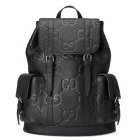 Gucci Backpack in Black Jumbo GG Leather