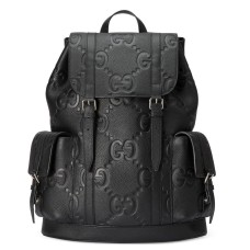 Gucci Backpack in Black Jumbo GG Leather