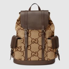Gucci Backpack in Camel Jumbo GG Canvas