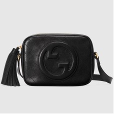 Gucci Blondie Small Camera Bag in Black Calf Leather