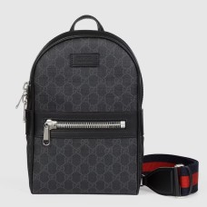Gucci Crossbody Bag in Black GG Supreme Canvas