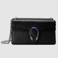 Gucci Dionysus Small rectangular Bag in Black Leather