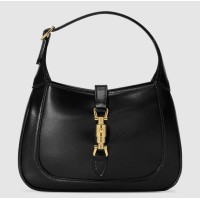 Gucci Jackie 1961 Mini Hobo Bag in Black Leather