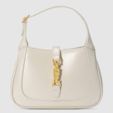 Gucci Jackie 1961 Mini Hobo Bag in White Leather