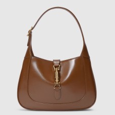 Gucci Jackie 1961 Small Hobo Bag in Brown Leather