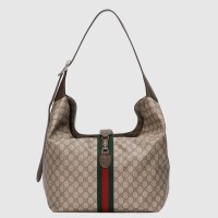 Gucci Jackie 1961 Small Shoulder Bag in GG Supreme Canvas