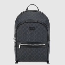 Gucci Men's Backpack in Black GG Supreme Canvas