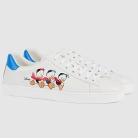 Gucci Men's Disney x Gucci Donald Duck Ace Sneakers