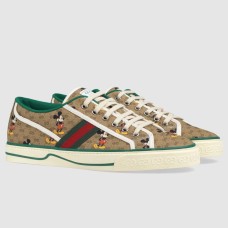 Gucci Men's Disney X Gucci Tennis 1977 Sneakers with Web