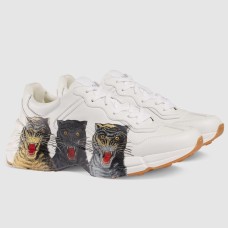 Gucci Men's Rhyton Sneakers with Tigers Print