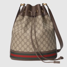 Gucci Ophidia GG Bucket Bag in Supreme Canvas