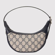 Gucci Ophidia GG Mini Hobo Bag in Blue Supreme Canvas