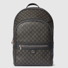 Gucci Ophidia Medium Backpack in Grey GG Supreme Canvas