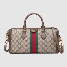 Gucci Ophidia Medium Top Handle Bag in GG Supreme Canvas