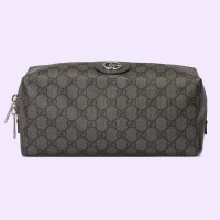 Gucci Savoy Medium GG Toiletry Case in Grey GG Supreme