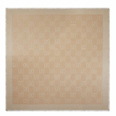 Gucci Shawl in Beige GG Lame Jacquard