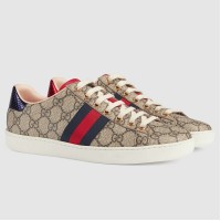 Gucci Women's Ace GG Supreme Sneakers with Web