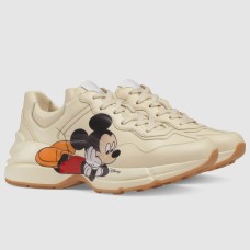 Gucci Womens Disney X Gucci Rhyton Sneakers
